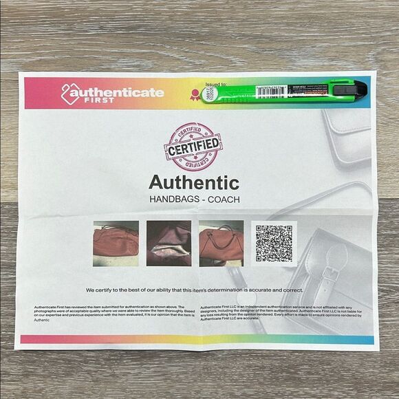 8414 Coach leather satchel 244318414 - Picture 11 of 11